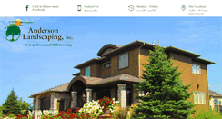 Desktop Screenshot of gandersonlandscapinginc.com